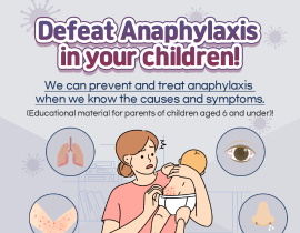 Defeat Anaphylaxis in your children!