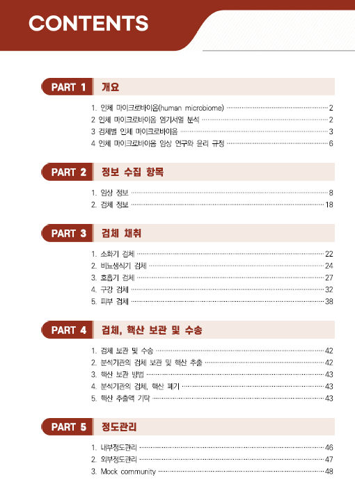 병원기반 인간 마이크로바이옴 연구개발 컨텐츠 이미지